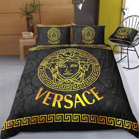 gold versace bed|versace bedroom set for sale.